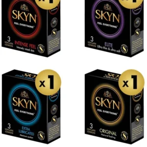skyn elite – 36 count – ultra thin, lubricated latex free condoms