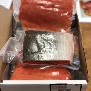 frozen sockeye salmon