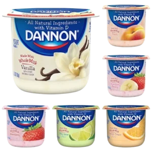 Dannon Yogurt Varieties